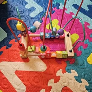 Colorful Bead Maze Activity Toy